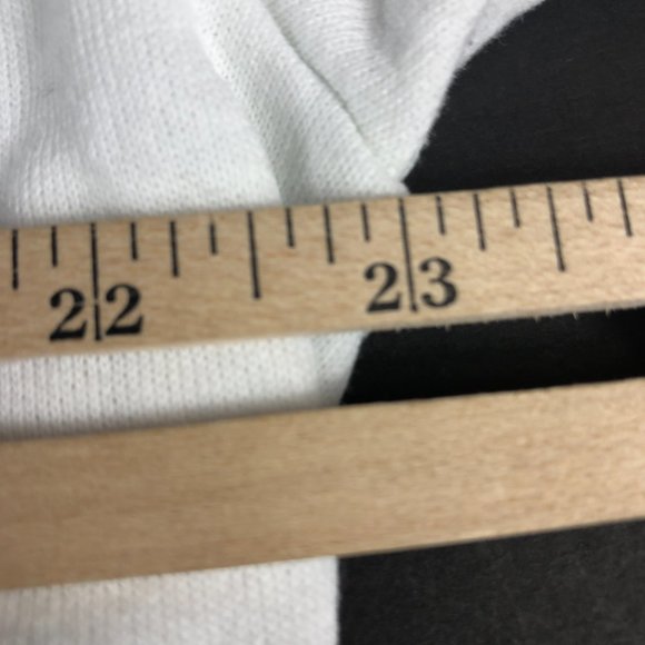 VTG Center Star Fall Sweatshirt Adult Extra Large White Orange Fleece Crewneck - Picture 11 of 11